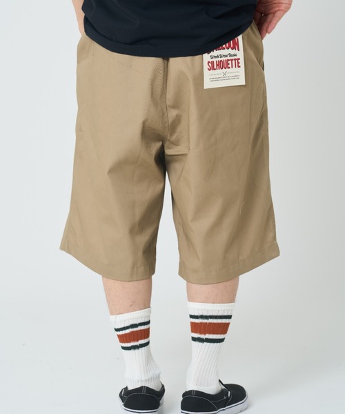 CORISCO(コリスコ)の「ツイル バルーンハーフパンツ(M1)(その他パンツ・メンズ・インディゴブルー/ライトインディゴブルー/ベージュ/ブラック/アイボリー/ストライプ・MEDIUM/X-LARGE/LARGE)」の15枚目の写真