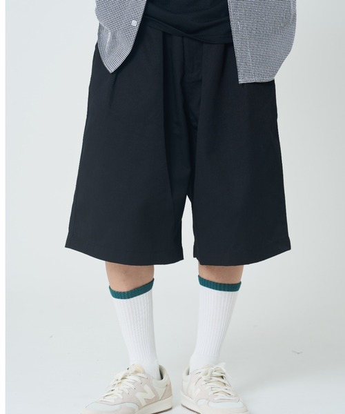 CORISCO(コリスコ)の「ツイル バルーンハーフパンツ(M1)(その他パンツ・メンズ・インディゴブルー/ライトインディゴブルー/ベージュ/ブラック/アイボリー/ストライプ・MEDIUM/X-LARGE/LARGE)」の12枚目の写真