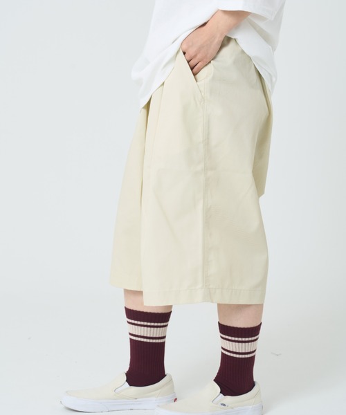 CORISCO(コリスコ)の「ツイル バルーンハーフパンツ(M1)(その他パンツ・メンズ・インディゴブルー/ライトインディゴブルー/ベージュ/ブラック/アイボリー/ストライプ・MEDIUM/X-LARGE/LARGE)」の8枚目の写真