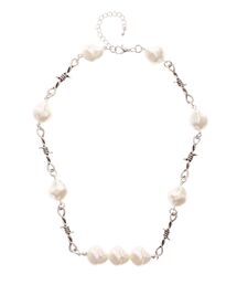 jouetie（ジュエティ）の「ワイヤーライクパールネックレス（ネックレス）」