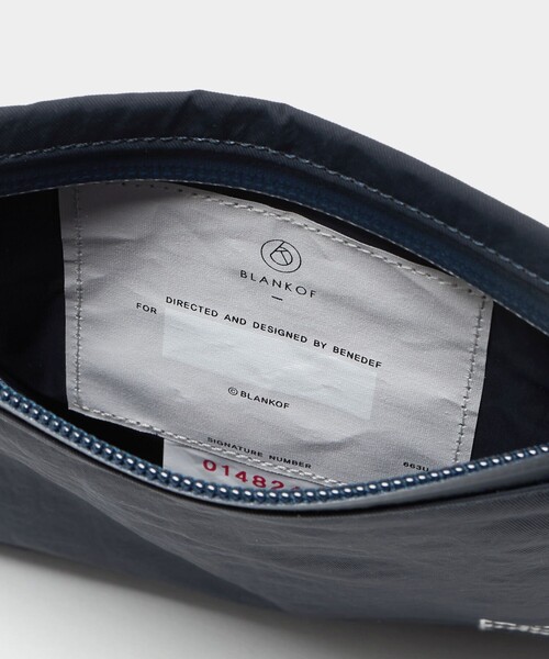 BEAUTY&YOUTH UNITED ARROWS（ビューティーアンドユースユナイテッドアローズ）の「＜BLANKOF＞サコッシュ バッグ 10（ショルダーバッグ・メンズ・ネイビー・FREE）」の11枚目の写真