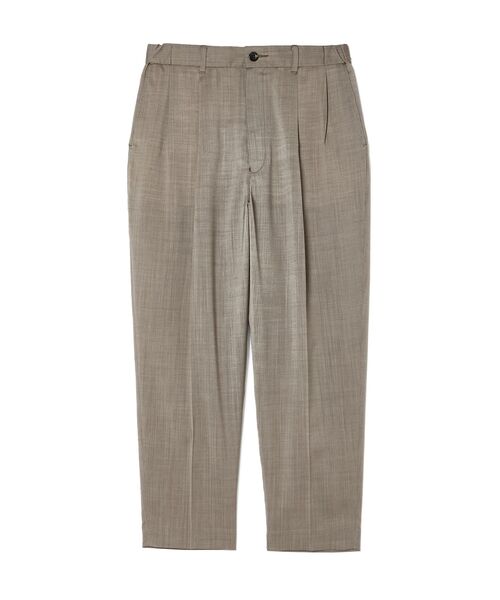 N.HOOLYWOOD COMPILE（N.ハリウッド コンパイル）の「2TUCK TROUSERS（スラックス・メンズ・ベージュ/チャコール/ブラック・38/36/40）」の3枚目の写真
