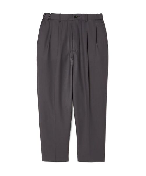 N.HOOLYWOOD COMPILE（N.ハリウッド コンパイル）の「2TUCK TROUSERS（スラックス・メンズ・ベージュ/チャコール/ブラック・38/36/40）」の2枚目の写真