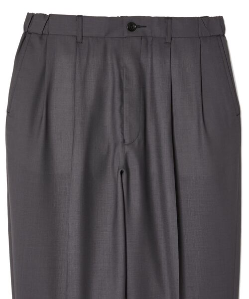 N.HOOLYWOOD COMPILE（N.ハリウッド コンパイル）の「2TUCK TROUSERS（スラックス・メンズ・ベージュ/チャコール/ブラック・38/36/40）」の8枚目の写真