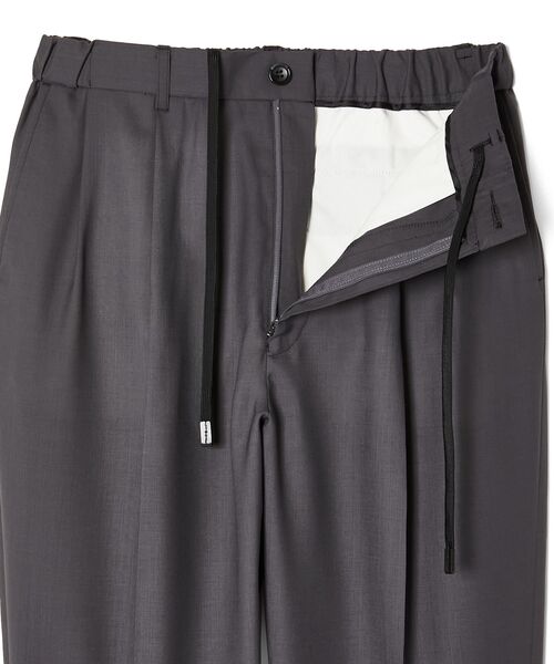 N.HOOLYWOOD COMPILE（N.ハリウッド コンパイル）の「2TUCK TROUSERS（スラックス・メンズ・ベージュ/チャコール/ブラック・38/36/40）」の9枚目の写真