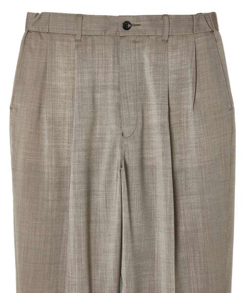 N.HOOLYWOOD COMPILE（N.ハリウッド コンパイル）の「2TUCK TROUSERS（スラックス・メンズ・ベージュ/チャコール/ブラック・38/36/40）」の12枚目の写真