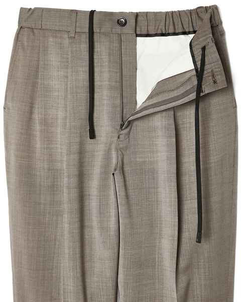 N.HOOLYWOOD COMPILE（N.ハリウッド コンパイル）の「2TUCK TROUSERS（スラックス・メンズ・ベージュ/チャコール/ブラック・38/36/40）」の13枚目の写真