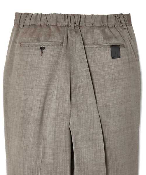 N.HOOLYWOOD COMPILE（N.ハリウッド コンパイル）の「2TUCK TROUSERS（スラックス・メンズ・ベージュ/チャコール/ブラック・38/36/40）」の14枚目の写真