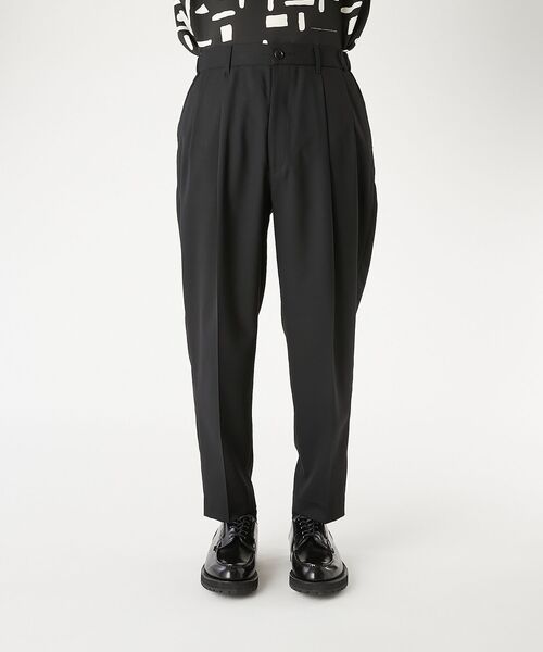 N.HOOLYWOOD COMPILE（N.ハリウッド コンパイル）の「2TUCK TROUSERS（スラックス・メンズ・ベージュ/チャコール/ブラック・38/36/40）」の16枚目の写真