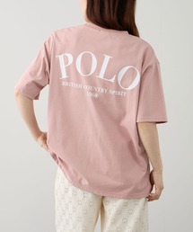 【ユニセックス】POLO BCS バックプリント オーバーサイズTシャツ