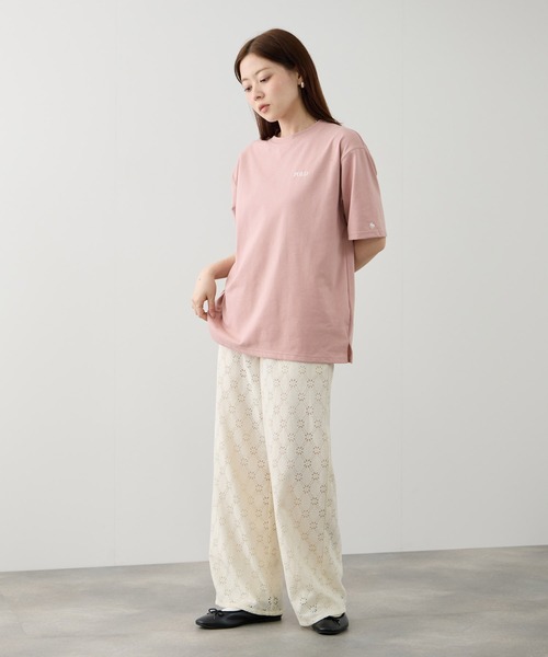 Mac-House(マックハウス)の「【ユニセックス】POLO BCS バックプリント オーバーサイズTシャツ(Tシャツ/カットソー・レディース・ホワイト/ピンク/スミクロ・M/L)」の14枚目の写真