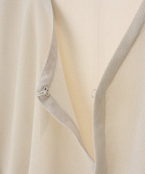 BEARDSLEY（ビアズリー）の「シアーギャザードルマンハオリ（ベスト・レディース・ベージュ/ブラック・FREE）」の16枚目の写真