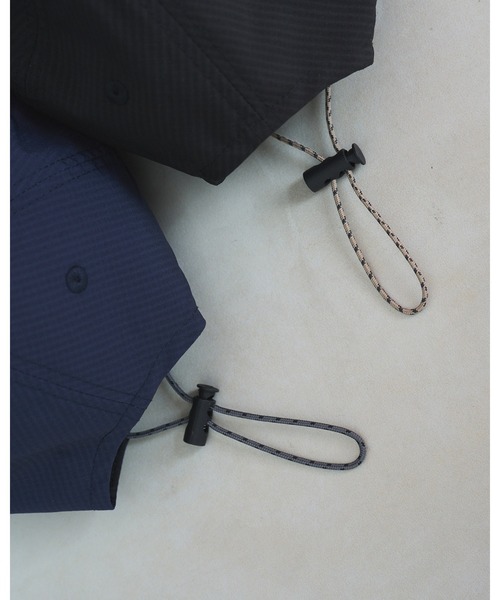 anuke(アンヌーク)の「Drawstring Logo Cap(キャップ・レディース・ネイビー/ブラック・FREE)」の18枚目の写真