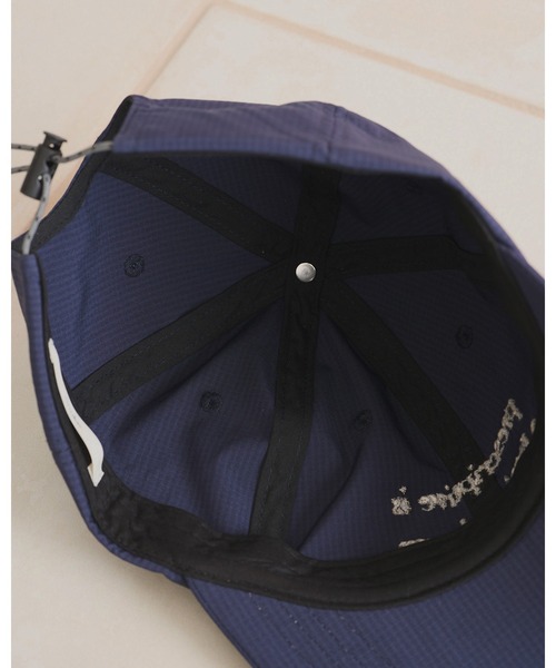 anuke(アンヌーク)の「Drawstring Logo Cap(キャップ・レディース・ネイビー/ブラック・FREE)」の19枚目の写真