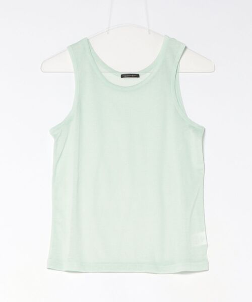 Three Four Time（ｽﾘｰﾌｫｰﾀｲﾑ）の「タンク×ショートプルオーバーSet（Tシャツ/カットソー・レディース・グリーン・FREE）」の3枚目の写真