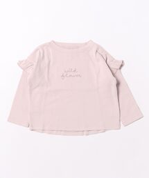 Quincy Mae（クインシーメイ）の「【Bs】【it】【Quincy Mae】25AW / Ruffle Long Sleeve Tee（Tシャツ/カットソー）」
