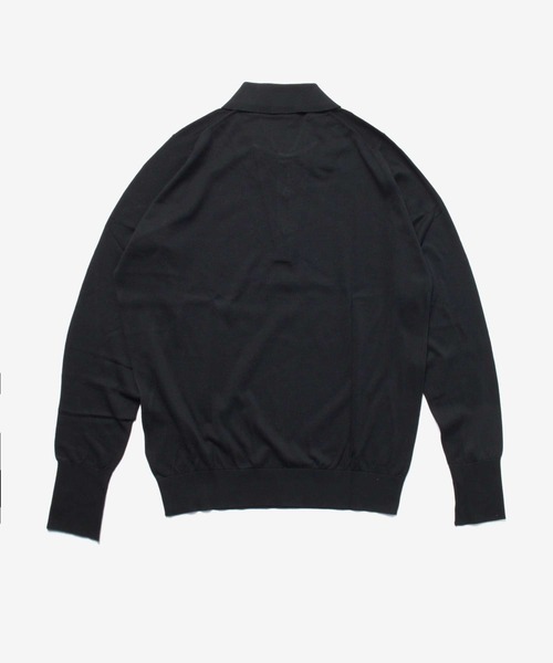 JOHN SMEDLEY(ジョンスメドレー)の「JOHN SMEDLEY FINCHLEY ジョンスメドレー ポロシャツ(ポロシャツ・メンズ・ブラック/チャコール/ネイビー・FREE/MEDIUM/LARGE)」の13枚目の写真