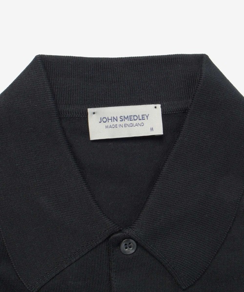 JOHN SMEDLEY(ジョンスメドレー)の「JOHN SMEDLEY FINCHLEY ジョンスメドレー ポロシャツ(ポロシャツ・メンズ・ブラック/チャコール/ネイビー・FREE/MEDIUM/LARGE)」の11枚目の写真