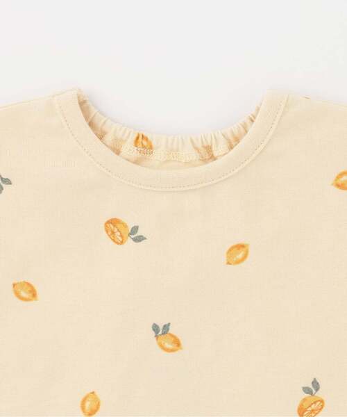 petit main（プティマイン）の「【プティプラ/ベビーサイズ】半袖Tシャツ（その他ベビーウェア・キッズ・クリーム/オフホワイト/ホワイト系その他・80ｃｍ/70cm）」の5枚目の写真