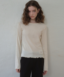 Lisse Merrow T-shirt_Light yellow(O26TP01)