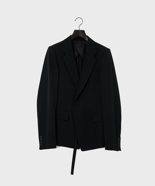 UJOH HOMME/ウジョーオム】2BS Trim Belt JKT（テーラードジャケット