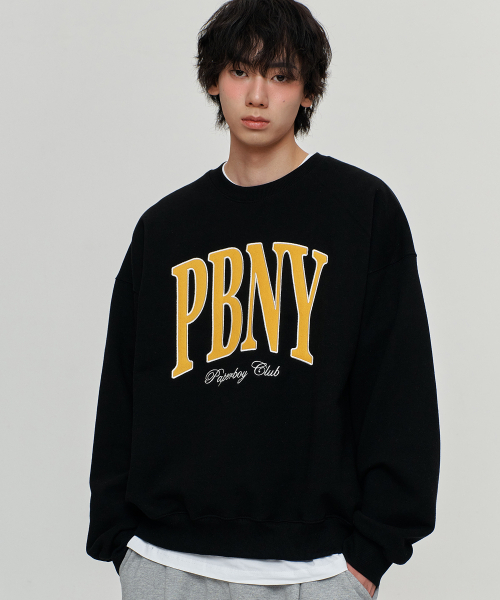 PAPERBOY(ペーパーボーイ)の「PBNY スウェットシャツ-ブラック(スウェット・レディース・その他・MEDIUM/LARGE/X-LARGE)」の3枚目の写真