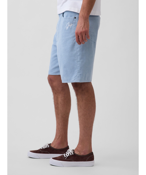 GAP(ギャップ)の「9インチ リラックスフィット コーデュロイ ショートパンツ(その他パンツ・メンズ・ブルー/ブラウン/イエロー・34W/32W/36W/30W/28W)」の15枚目の写真