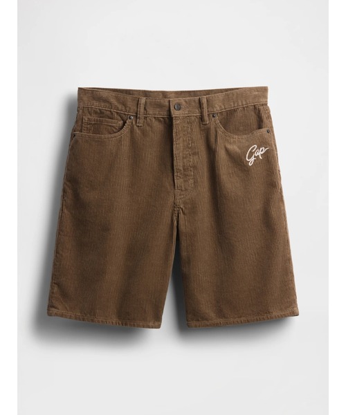 GAP(ギャップ)の「9インチ リラックスフィット コーデュロイ ショートパンツ(その他パンツ・メンズ・ブルー/ブラウン/イエロー・34W/32W/36W/30W/28W)」の1枚目の写真
