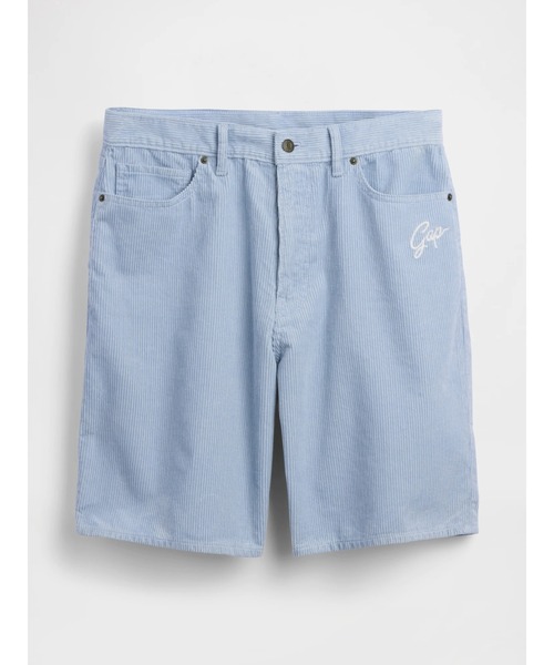 GAP(ギャップ)の「9インチ リラックスフィット コーデュロイ ショートパンツ(その他パンツ・メンズ・ブルー/ブラウン/イエロー・34W/32W/36W/30W/28W)」の2枚目の写真