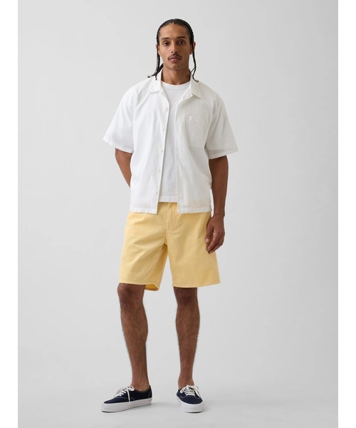 GAP(ギャップ)の「9インチ リラックスフィット コーデュロイ ショートパンツ(その他パンツ・メンズ・ブルー/ブラウン/イエロー・34W/32W/36W/30W/28W)」の18枚目の写真