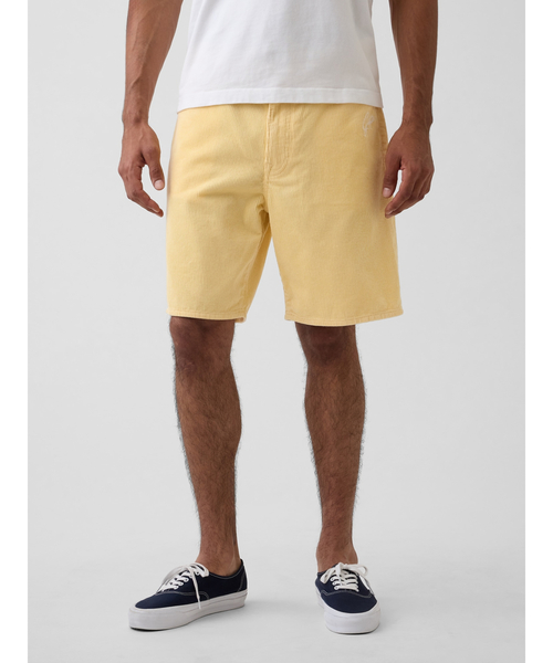GAP(ギャップ)の「9インチ リラックスフィット コーデュロイ ショートパンツ(その他パンツ・メンズ・ブルー/ブラウン/イエロー・34W/32W/36W/30W/28W)」の19枚目の写真