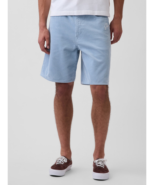 GAP(ギャップ)の「9インチ リラックスフィット コーデュロイ ショートパンツ(その他パンツ・メンズ・ブルー/ブラウン/イエロー・34W/32W/36W/30W/28W)」の20枚目の写真