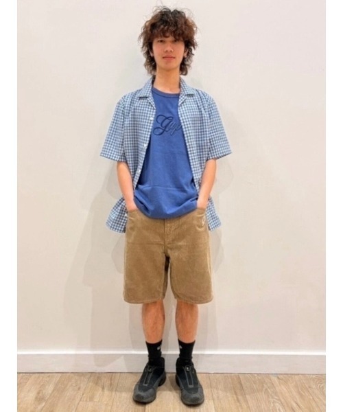 GAP(ギャップ)の「9インチ リラックスフィット コーデュロイ ショートパンツ(その他パンツ・メンズ・ブルー/ブラウン/イエロー・34W/32W/36W/30W/28W)」の8枚目の写真