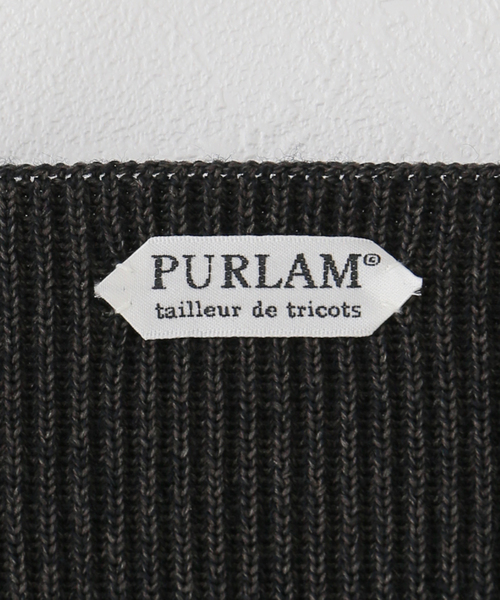 IENA（イエナ）の「PURLAM/プラム AZE Deep-Vneck L/S PO プルオーバー PU126-MPO 05（ニット/セーター・レディース・チャコールグレー・LARGE/MEDIUM）」の5枚目の写真