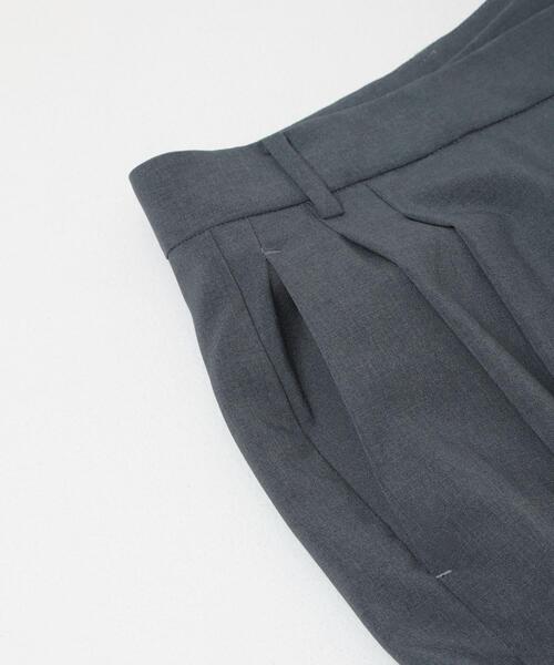 FORK&SPOON(フォークアンドスプーン)の「FORK&SPOON フロントラップパンツ(その他パンツ・レディース・ベージュ/グレー・2/1)」の12枚目の写真