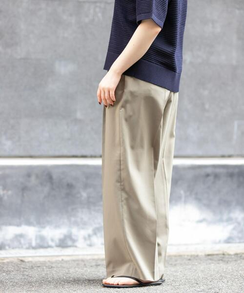 FORK&SPOON(フォークアンドスプーン)の「FORK&SPOON フロントラップパンツ(その他パンツ・レディース・ベージュ/グレー・2/1)」の19枚目の写真