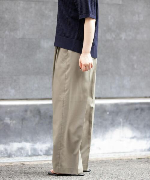 FORK&SPOON(フォークアンドスプーン)の「FORK&SPOON フロントラップパンツ(その他パンツ・レディース・ベージュ/グレー・2/1)」の21枚目の写真