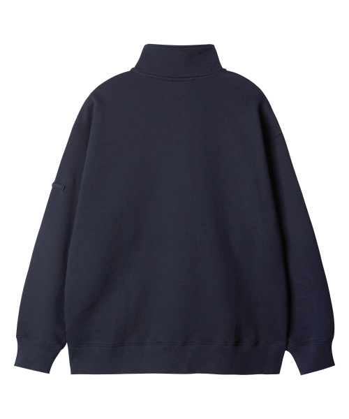 YALE（イェール）の「Yロゴハーフジップスウェットシャツ_ネイビー（スウェット・レディース・その他・SMALL/MEDIUM/LARGE/X-LARGE）」の2枚目の写真