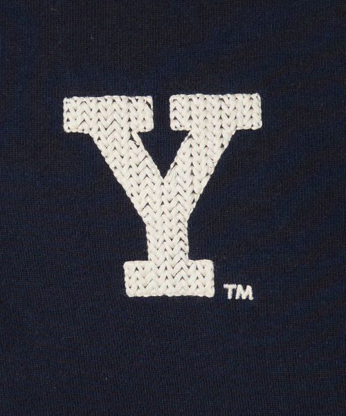 YALE（イェール）の「Yロゴハーフジップスウェットシャツ_ネイビー（スウェット・レディース・その他・SMALL/MEDIUM/LARGE/X-LARGE）」の4枚目の写真