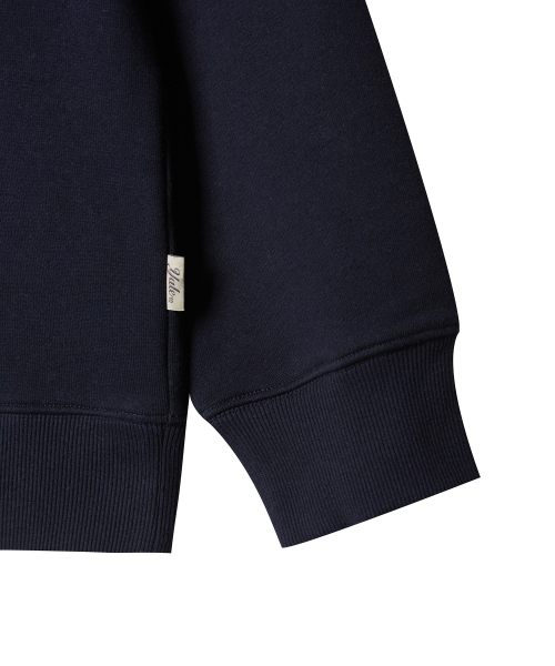 YALE（イェール）の「Yロゴハーフジップスウェットシャツ_ネイビー（スウェット・レディース・その他・SMALL/MEDIUM/LARGE/X-LARGE）」の5枚目の写真