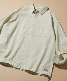 FREAK'S STORE for BEACH & FES シアサッカー スピンドル レギュラーカラー ロングスリーブシャツ