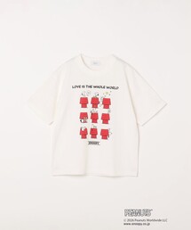 Disney(�f�B�Y�j�[)��SHIPS any: SNOOPY �R���{ �O���t�B�b�N �v�����g T�V���c<KIDS>��(T�V���c/�J�b�g�\�[)