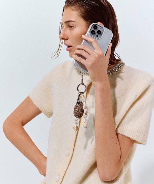 CHARLES & KEITH(チャールズ & キース)の「クロシェ シーシェル スターフィッシュ ビーデッド ハンドルチャーム(キーケース/キーアクセサリー・レディース・マルチ・FREE)」の6枚目の写真