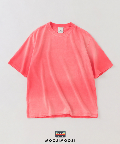 JOURNAL STANDARD(ジャーナルスタンダード)の「MOOJI MOOJI / ム―ジ ム―ジ オーバーサイズ エイジド クロップ Tシャツ(Tシャツ/カットソー・メンズ・パープル/ホワイト系その他/ブラック/エメラルドブルー/レッド・LARGE/MEDIUM)」の5枚目の写真