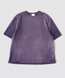 MOOJI MOOJI / ム―ジ ム―ジ オーバーサイズ エイジド クロップ Tシャツ