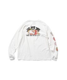 LFYT ラファイエット【Lafayette】 × スリータイズタトゥー 【THREE TIDES TATTOO】 - 長袖Tシャツ 【HORIMATSU L/S TEE LE260102】