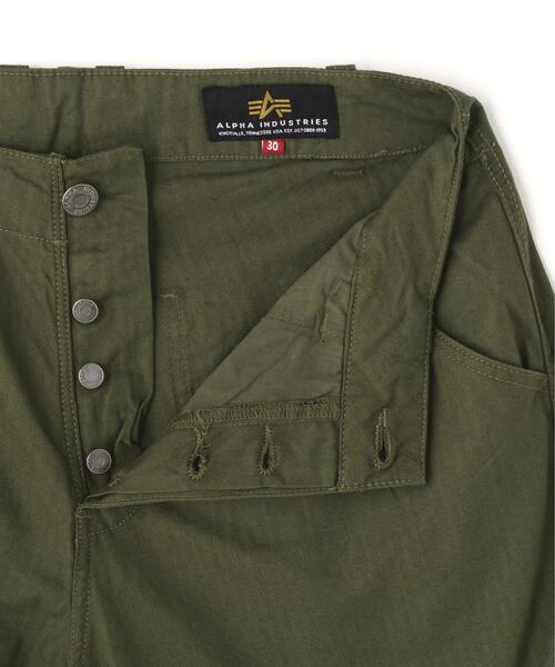 Alpha Industries(アルファインダストリーズ)の「Alpha Industries/アルファ インダストリーズ/P41 HBT Combat Pant/ピーヨンジュウイチ エイチビーティー コンバット パンツ(その他パンツ・メンズ・オリーブ系・34/30/32/36)」の9枚目の写真