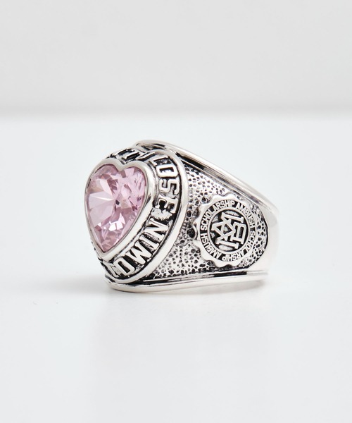 AMBUSH(アンブッシュ)の「【AMBUSH/アンブッシュ】 HEART CLASS RING(リング・メンズ・ピンク/クリア・M/S/XS)」の3枚目の写真