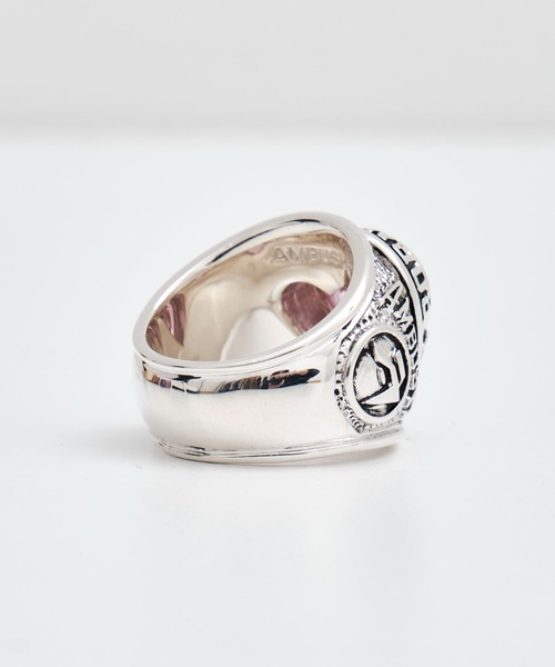 AMBUSH(アンブッシュ)の「【AMBUSH/アンブッシュ】 HEART CLASS RING(リング・メンズ・ピンク/クリア・M/S/XS)」の4枚目の写真