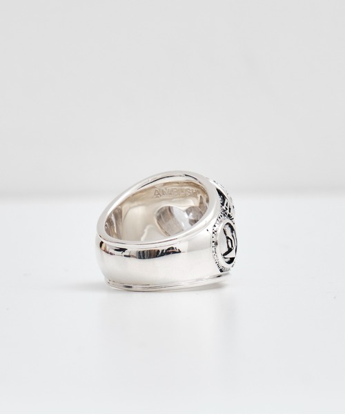 AMBUSH(アンブッシュ)の「【AMBUSH/アンブッシュ】 HEART CLASS RING(リング・メンズ・ピンク/クリア・M/S/XS)」の7枚目の写真